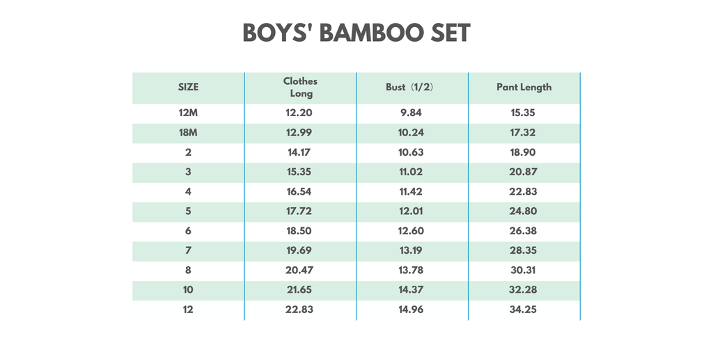 Forest Hunting Bamboo Pajama set